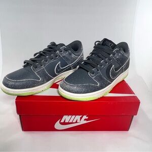 Nike Charcoal and Lime Sneakers